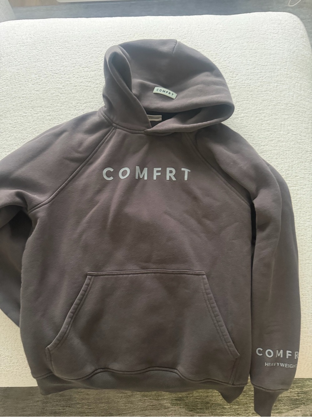 COMFRT tranquil hoodie- charcoal